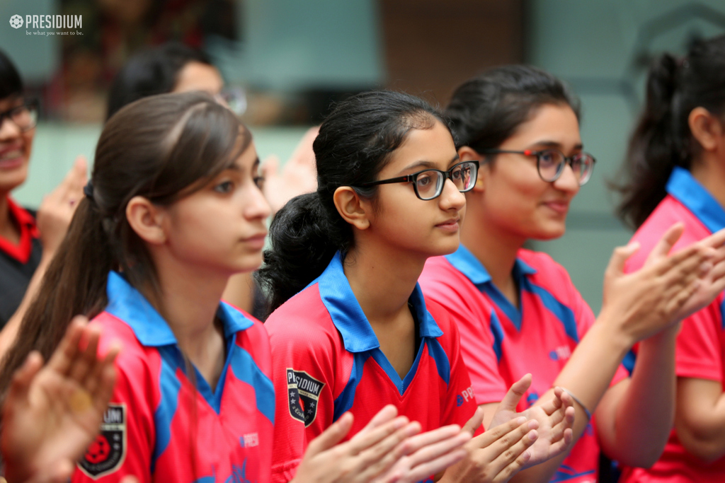 Presidium Indirapuram, NEWLY ELECTED STUDENT COUNCIL TAKE A VOW AT INVESTITURE CEREMONY