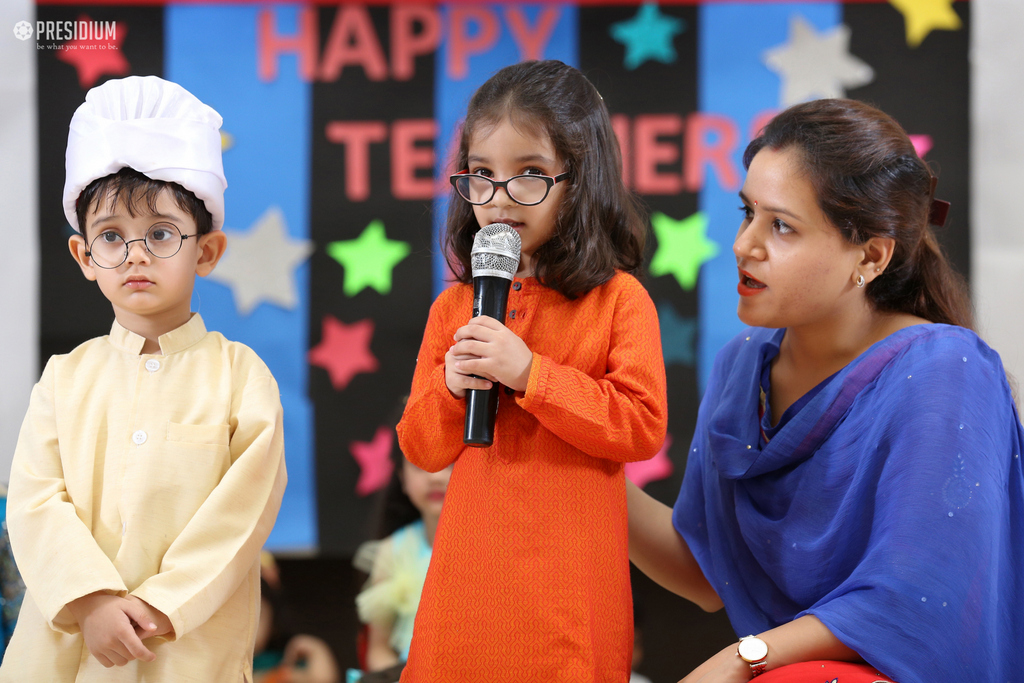 Presidium Indirapuram, PRESIDIANS HONOUR THEIR MENTORS ON TEACHER’S DAY