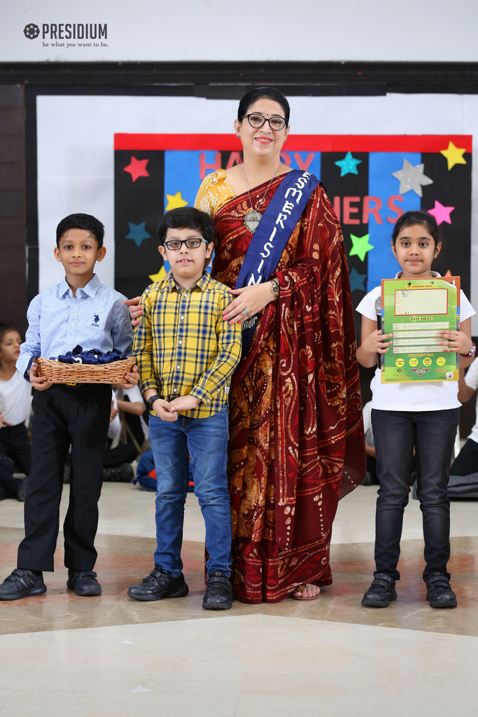 Presidium Indirapuram, PRESIDIANS HONOUR THEIR MENTORS ON TEACHER’S DAY