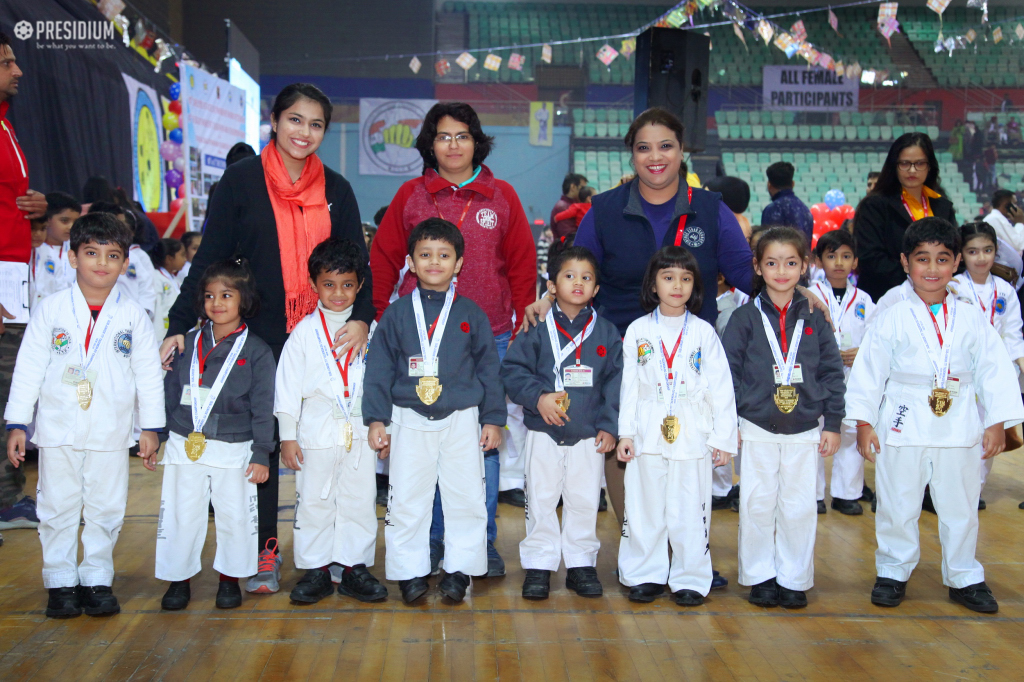 Presidium Indirapuram, 30TH DELHI STATE TAEKWONDO CHAMPIONSHIP: BEST FOOT FORWARD! 