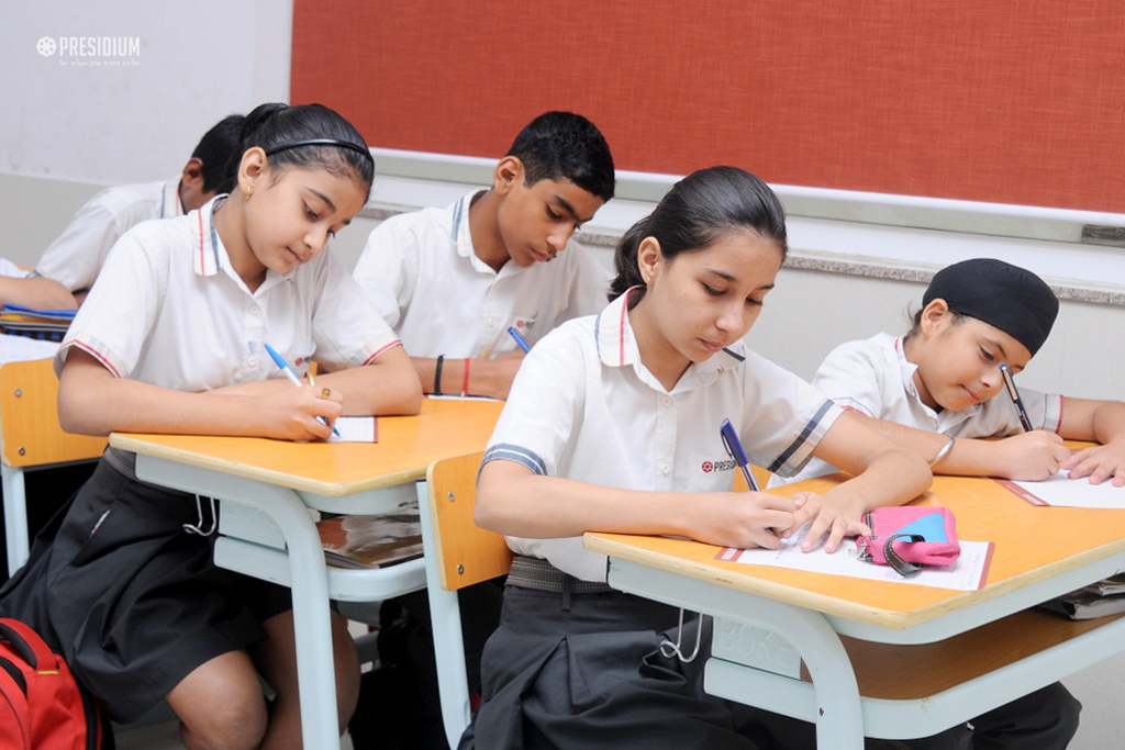 Presidium Rajnagar, INTER-CLASS SPELLATHON:STIRRING VOCABULARY & PRONUNCIATION SKILLS