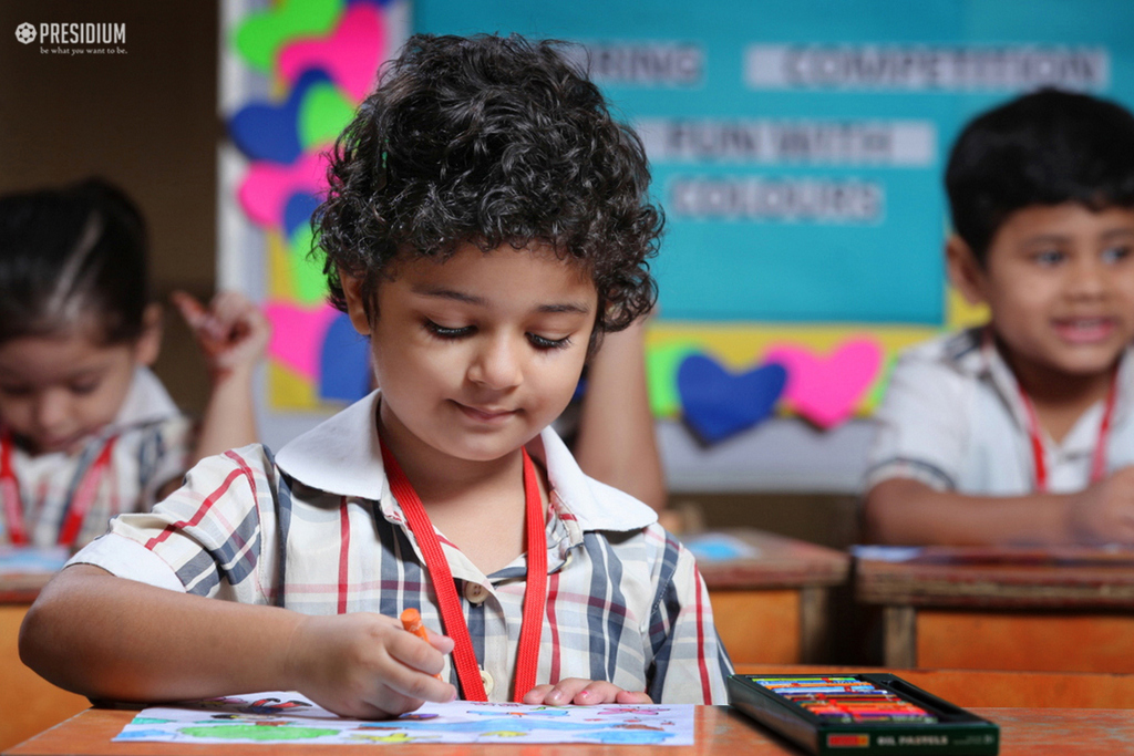 Presidium Indirapuram, COLOURING CONTEST:LITTLE PRESIDIANS DISCOVER THEIR ARTISTIC SIDE 