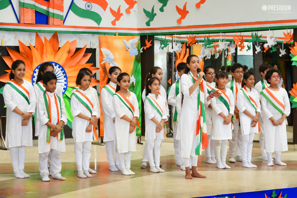 Presidium Indirapuram, PRESIDIANS MARK THE HISTORIC DAY OF INDEPENDENCE WITH SUDHA GUPTA