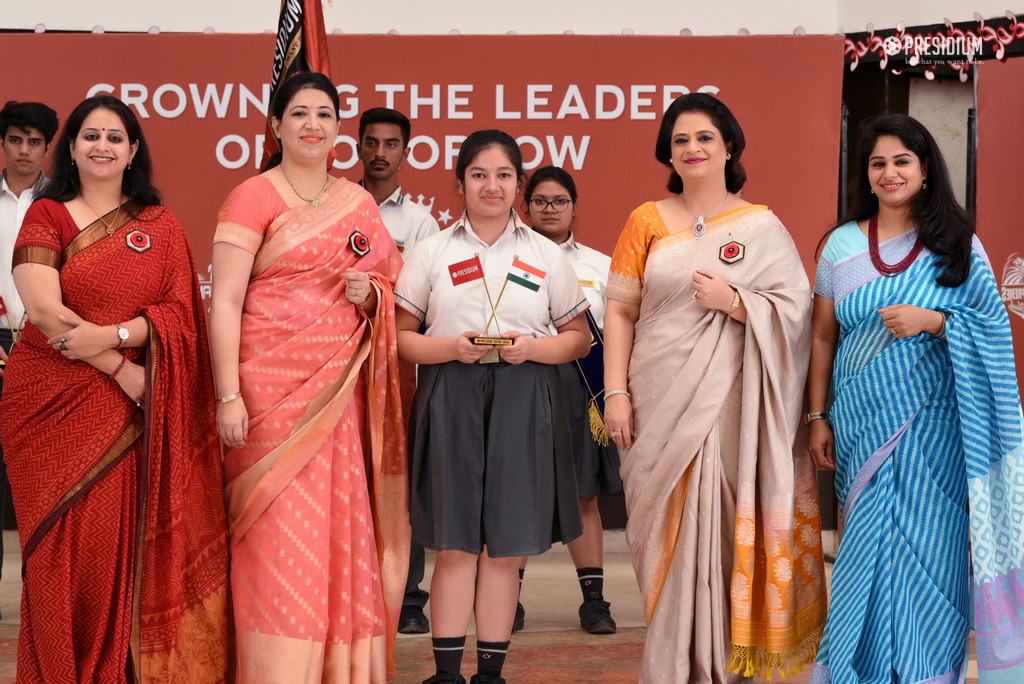 Presidium Indirapuram, PRESIDIANS PROUDLY PLEDGE TO LEAD AT THE INVESTITURE CEREMONY