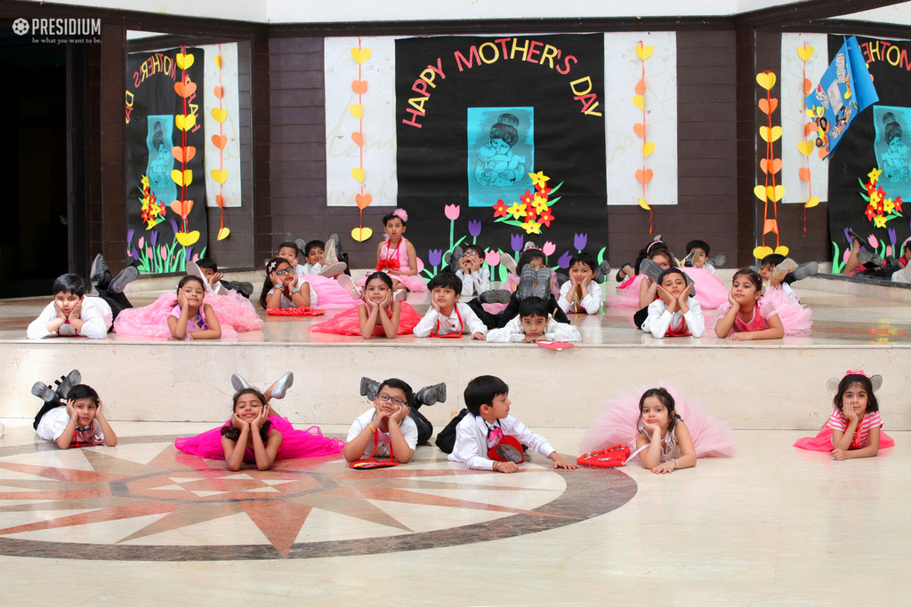 Presidium Indirapuram, YOUNG PRESIDIANS CELEBRATE THE BOND OF LOVE ON MOTHER'S DAY