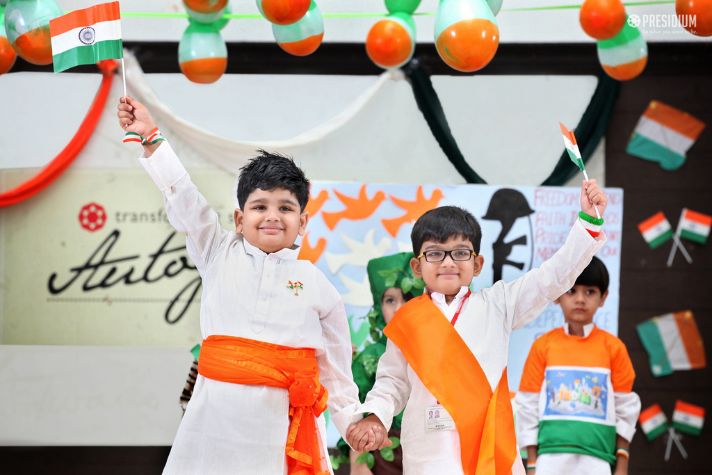 Presidium Indirapuram, INDEPENDENCE DAY STIRS THE SOULS OF PRESIDIANS WITH PATRIOTISM