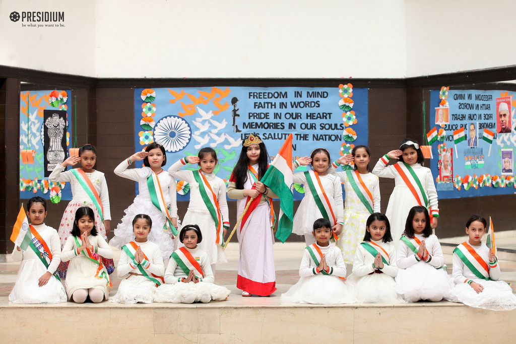 Presidium Indirapuram, SALUTING THE GREAT INDIAN LEADERS ON REPUBLIC DAY