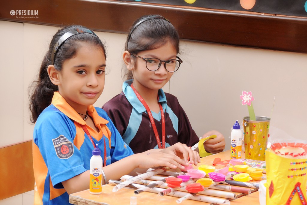 Presidium Indirapuram, INTRA-CLASS BEST OUT OF WASTE CONTEST:INSPIRING CREATIVE THINKING