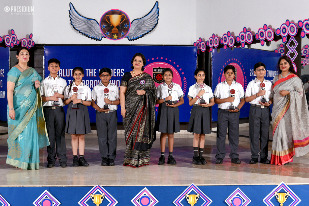 Presidium Indirapuram, ACADEMIC EXCELLENCE 2018:HONOURING THE ACADEMIC RIGOR OF STUDENTS