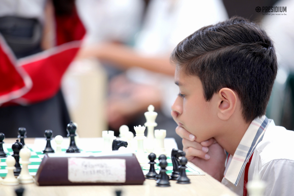 Presidium Indirapuram, ASPIRING CHESS PLAYERS COMPETE AT INTER SCHOOL CHESS CHAMPIONSHIP