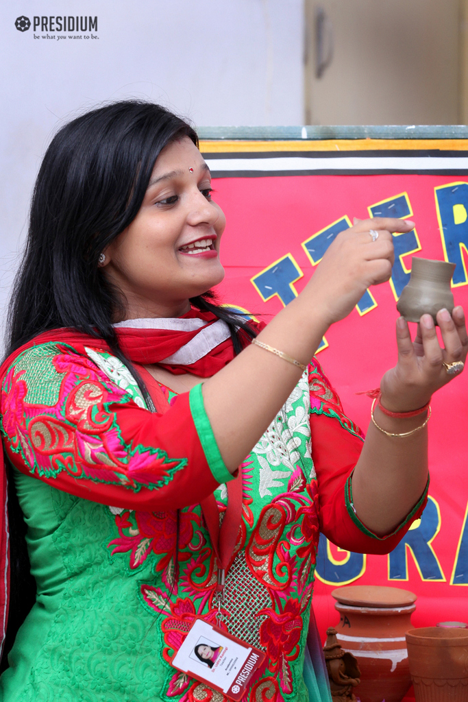 Presidium Indirapuram, POTTERY ACTIVITY: PRESIDIANS ENJOY THEME BASED LEARNING