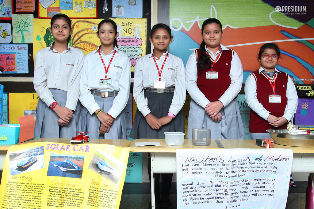 Presidium Indirapuram, YOUNG SCIENTISTS OF PRESIDIUM EXPLORE THE WORLD OF SCIENCE