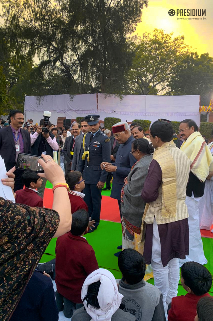 Presidium Gurgaon-57, PRESIDIANS PAY TRIBUTE TO THE FREEDOM FIGHTERS ON MARTYRS’ DAY