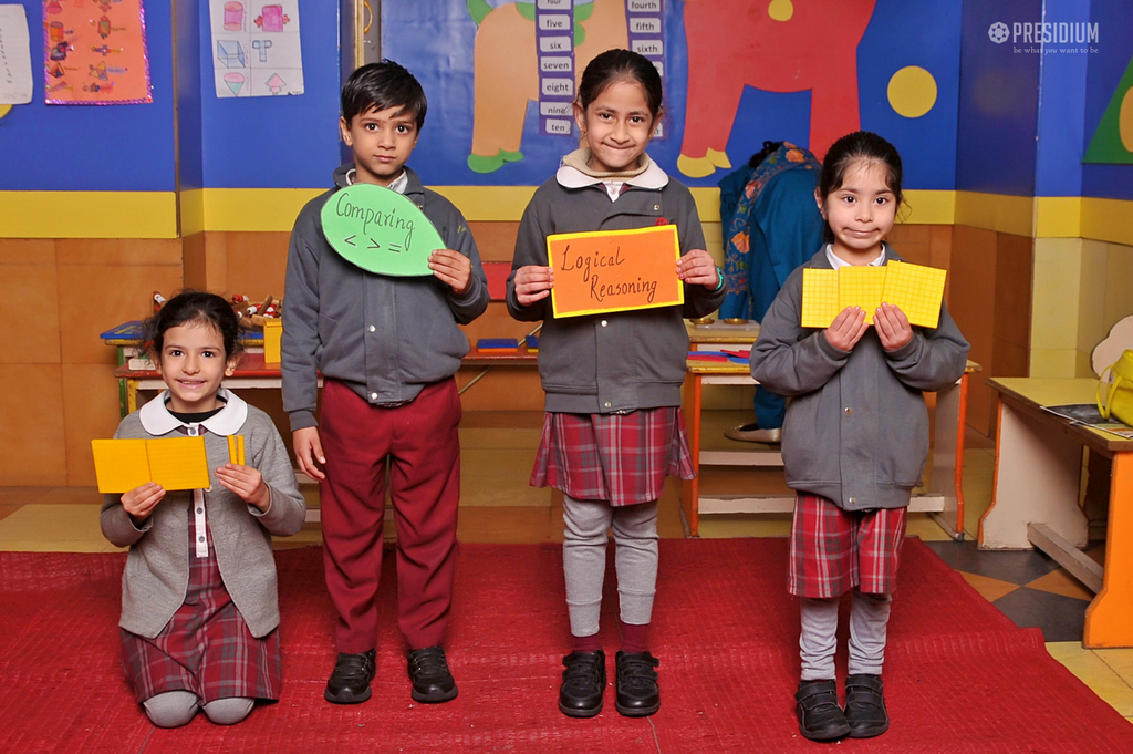 Presidium Pitampura, STUDENTS DISPLAY SPIRITED ENTHUSIASM AT MATHS WEEK