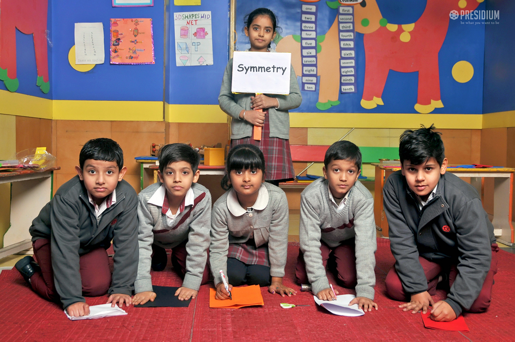 Presidium Pitampura, STUDENTS DISPLAY SPIRITED ENTHUSIASM AT MATHS WEEK