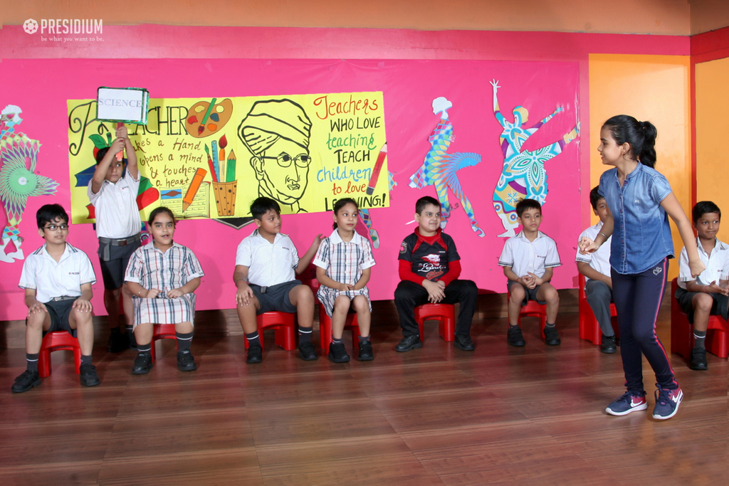 Presidium Pitampura, TEACHER’S DAY: STUDENTS DEDICATED A SPECIAL ASSEMBLY TO TEACHERS