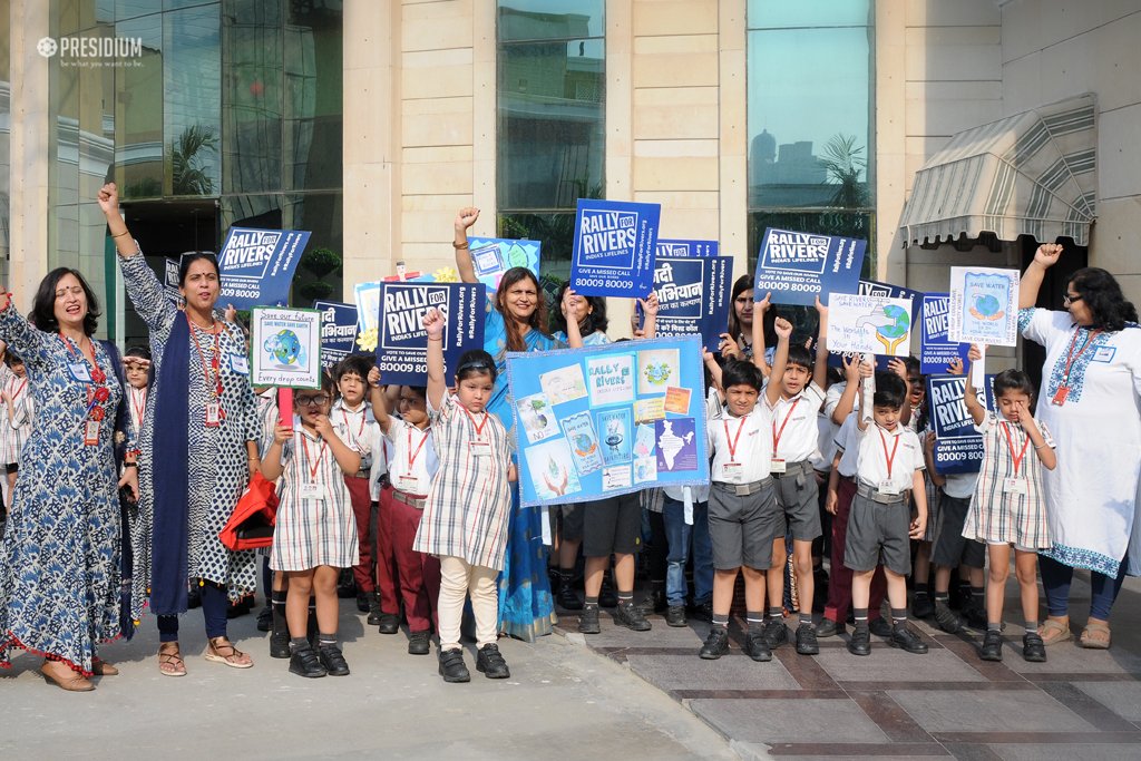 Presidium Indirapuram, RALLY FOR RIVERS: PLEDGING TO NOURISH OUR RIVERS BACK TO HEALTH