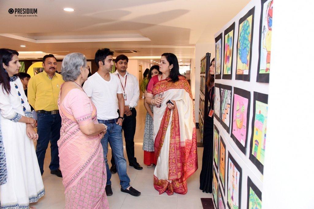 Presidium Gurgaon-57, PRESIDIUM’S ART EXHIBITION CELEBRATES BUDDING ARTISTS