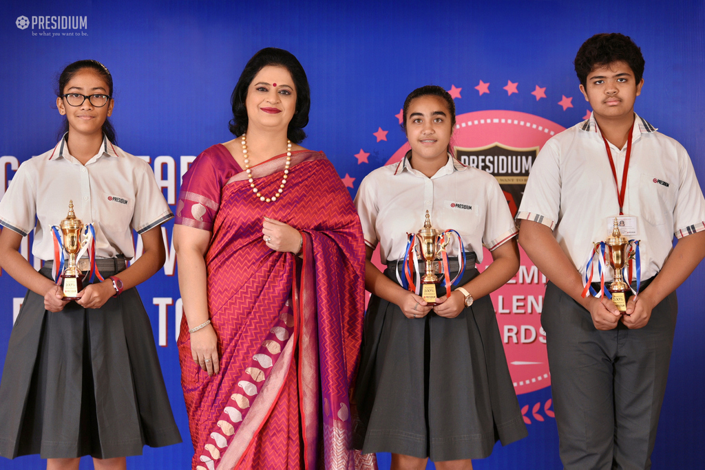 Presidium Gurgaon-57, ACADEMIC EXCELLENCE AWARDS LAUDS EFFORTS OF STUDENTS IN 2018-19