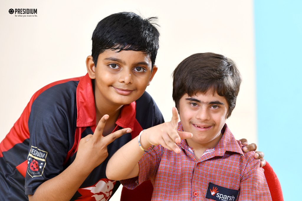 Presidium Gurgaon-57, PRESIDIANS FROM GURGAON 57 DISCOVER HUMANITY AT SPARSH