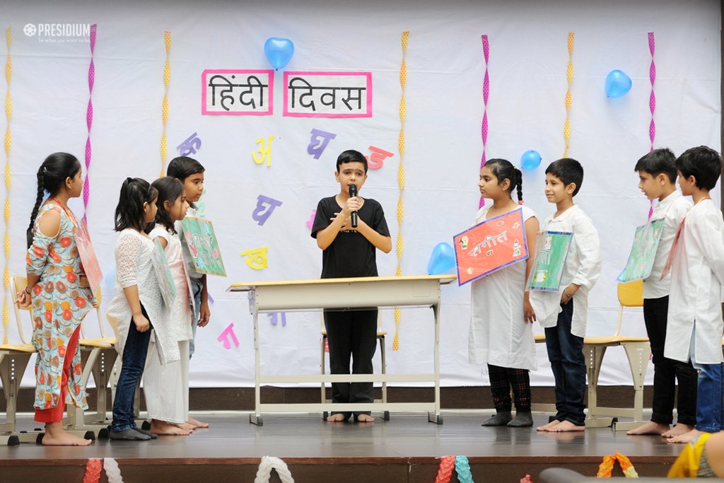 Presidium Rajnagar, प्रेसिडियंस ने बड़ी ही धूम-धाम से हिंदी दिवस मनाया Presidium Rajnagar, प्रेसिडियंस ने बड़ी ही धूम-धाम से हिंदी दिवस मनाया