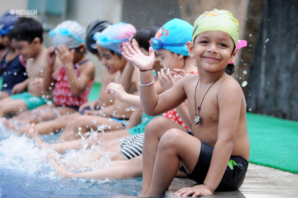 Presidium Indirapuram, POOL ACTIVITY: A FUN-FILLED EXPERIENCE FOR LITTLE PRESIDIANS