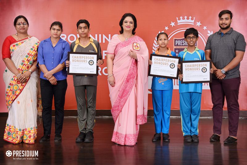 Presidium Rajnagar, CHAIRPERSON HONOURS CEREMONY: CELEBRATING STUDENT'S EXCELLENCE