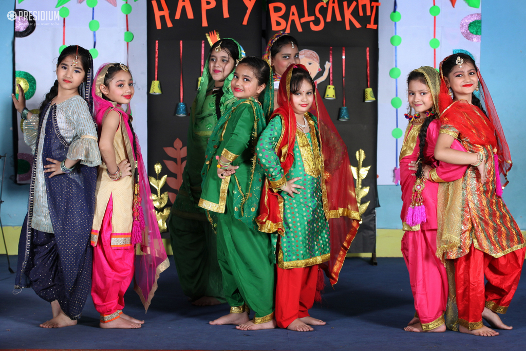 Presidium Vivek Vihar, HAPPY BAISAKHI! PRESIDIANS CELEBRATE THE NEW HARVEST SEASON