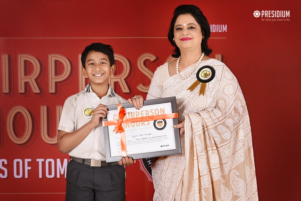 Presidium Gurgaon-57, CELEBRATING STUDENT EXCELLENCE AT CHAIRPERSON HONOURS