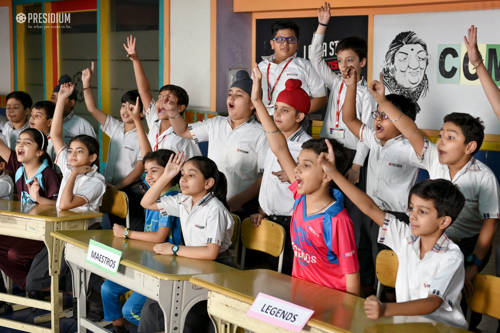 Presidium Punjabi Bagh, GK QUIZ COMPETITION: MAY THE BEST CLUB WIN!