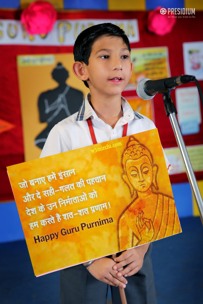 Presidium Punjabi Bagh, PAYING A TRIBUTE TO THE ‘GURUS’ ON GURU PURNIMA