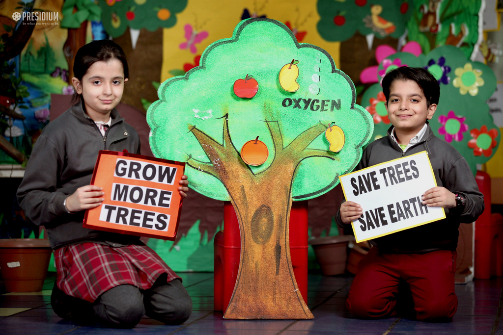 Presidium Punjabi Bagh, LEARNING ABOUT THE NATURE WITH THE TBL THEME OF ‘GARDEN’