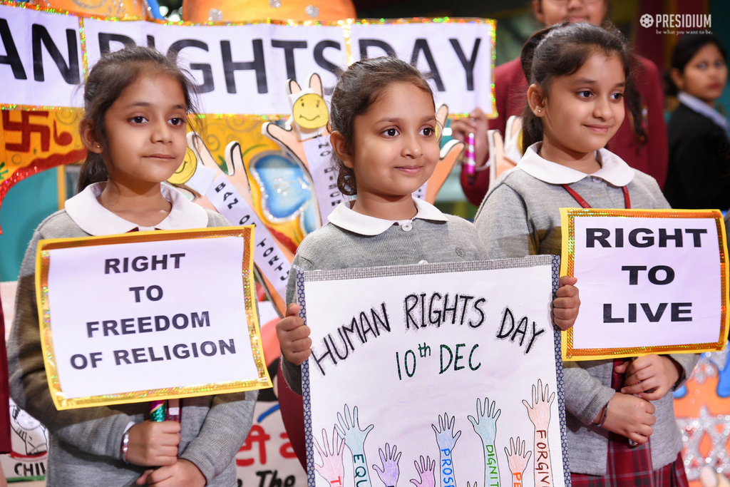 Presidium Punjabi Bagh, HUMAN RIGHTS DAY: PRESIDIANS TAKE PART IN THE FIGHT OF EQUALITY