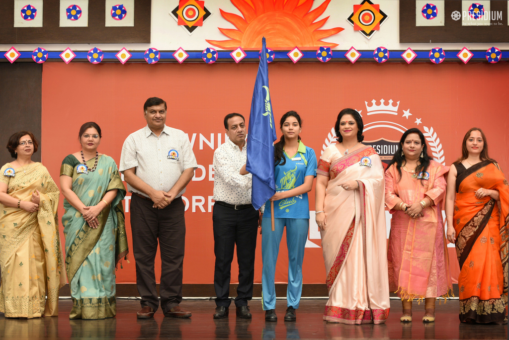 Presidium Rajnagar, PRESIDIANS DON THE MANTLE OF LEADERSHIP AT INVESTITURE CEREMONY