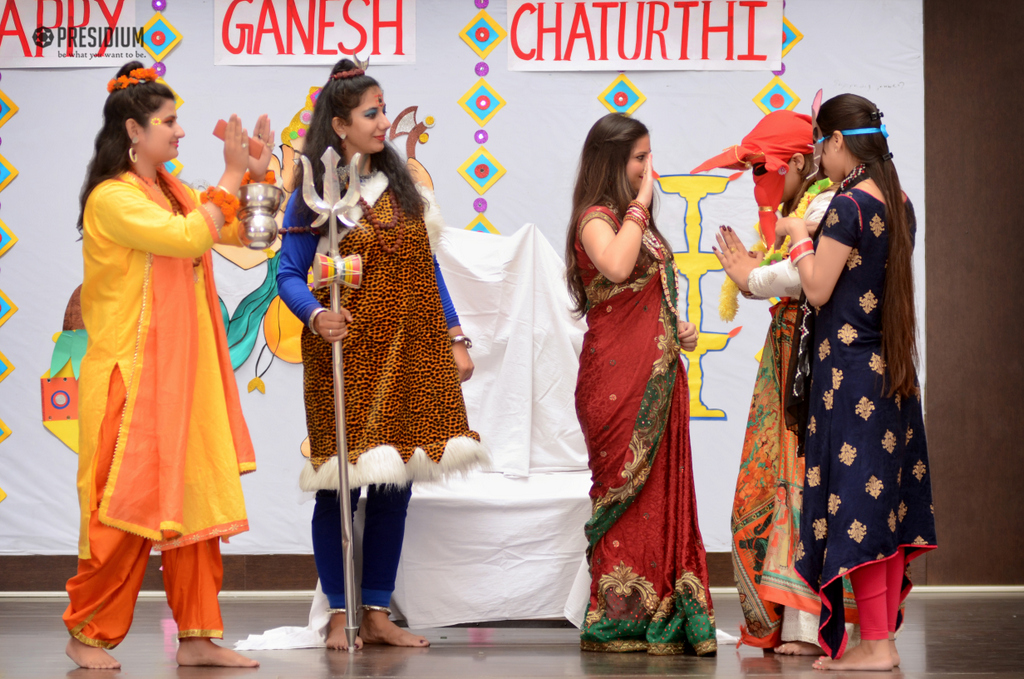 Presidium Rajnagar, PRESIDIANS CELEBRATE GANESH CHATURTHI IN AN ECO-FRIENDLY WAY