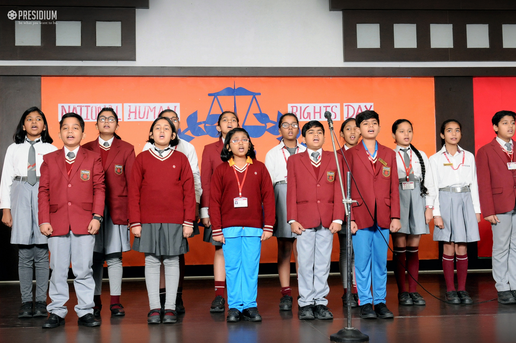 Presidium Rajnagar, CELEBRATING WORLD HUMAN RIGHTS DAY WITH A SPECIAL ASSEMBLY