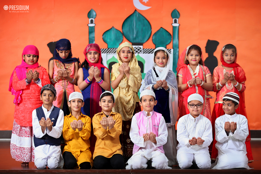 Presidium Rajnagar, PRESIDIANS SPREAD THE MESSAGE OF PEACE AND BROTHERHOOD ON 'EID'