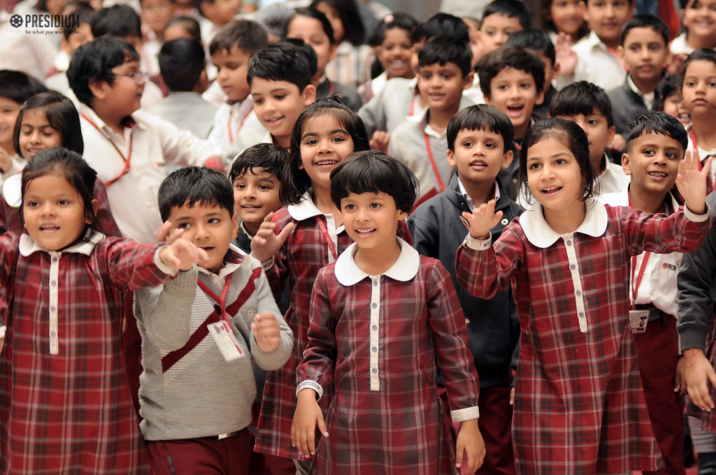 Presidium Rajnagar, PRESIDIANS CELEBRATE CHILDREN’S DAY WITH FRIENDS & TEACHERS