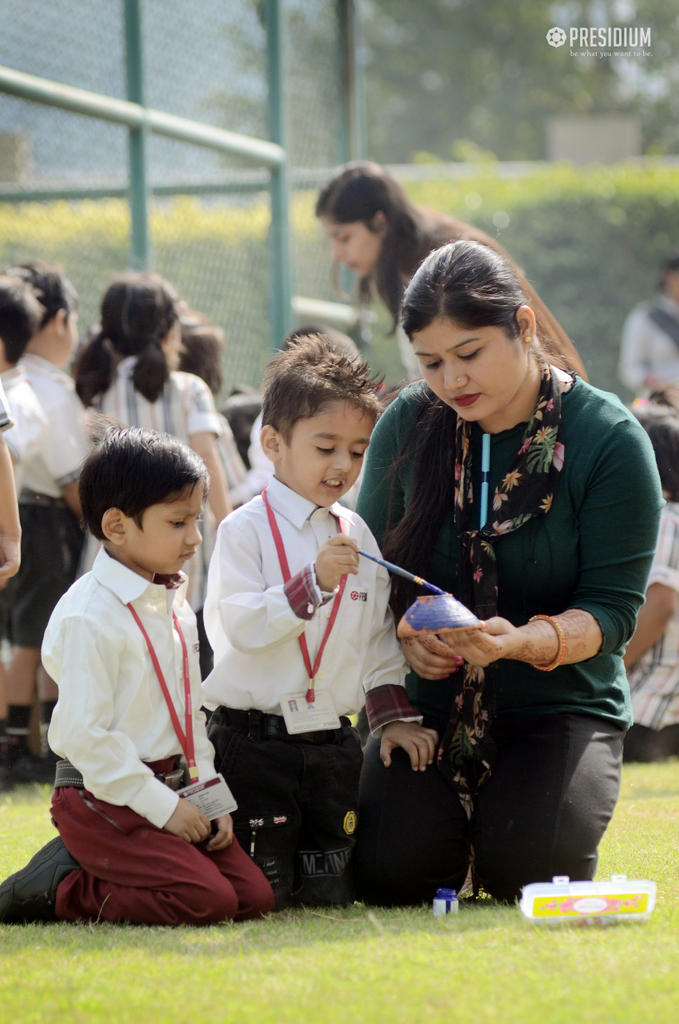 Presidium Rajnagar, DIWALI FINDS ITS WAY TO TEACH THE VALUE OF FESTIVALS TO STUDENTS