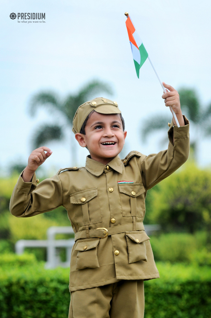 Presidium Rajnagar, PRESIDIANS HAIL THE LAND OF THE BRAVE ON INDEPENDENCE DAY