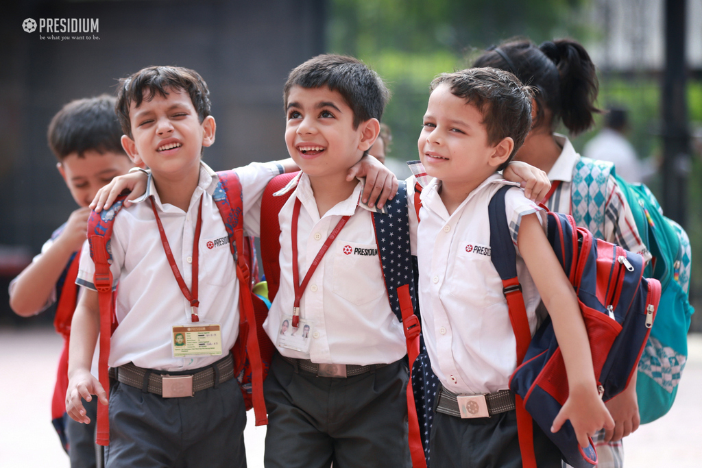 Presidium Rajnagar, THE SCHOOL ENLIVENS WITH EXCITED PRESIDIANS AFTER SUMMER BREAK! 