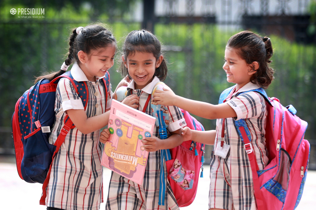 Presidium Rajnagar, THE SCHOOL ENLIVENS WITH EXCITED PRESIDIANS AFTER SUMMER BREAK! 