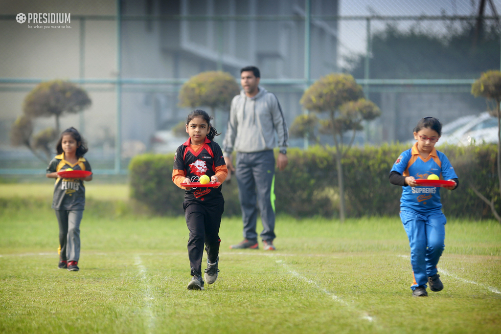 Presidium Rajnagar, SPORTS DAY SEMI FINALS: SPORTS REVEAL THE CHARACTER OF PLAYERS