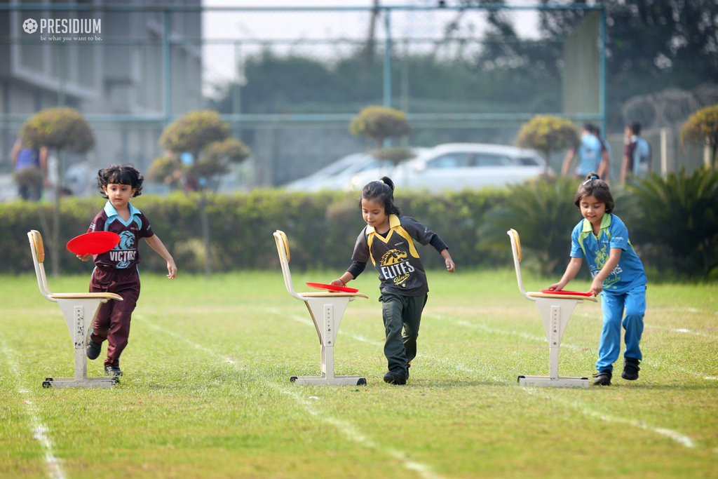 Presidium Rajnagar, SPORTS DAY SEMI FINALS: SPORTS REVEAL THE CHARACTER OF PLAYERS