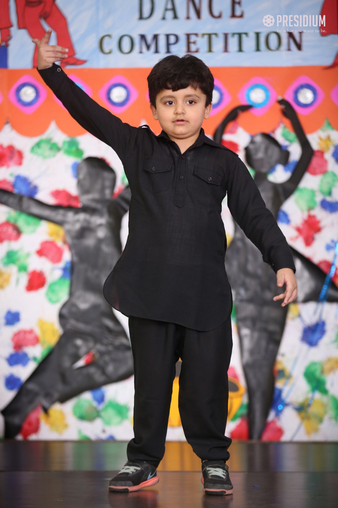 Presidium Rajnagar, LITTLE FEET GROOVE WITH JOY AT HAPPY FEET DANCE COMPETITION