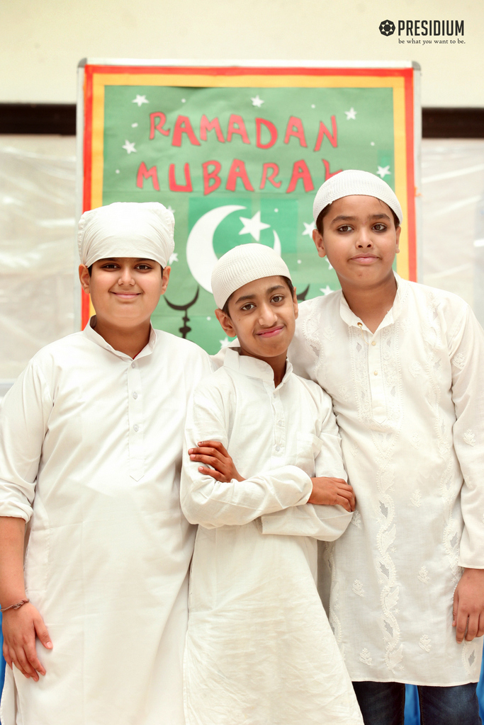 Presidium Indirapuram, RAMADAN MUBARAK! PRESIDIANS HOST A SPECIAL ASSEMBLY ON EID