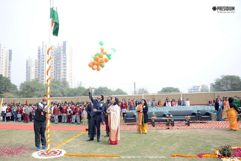 Presidium Gurgaon-57, PATRIOTIC FERVOR SOARS HIGH AT PRESIDIUM GGN-57