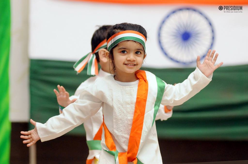 Presidium Indirapuram, PATRIOTIC PRESIDIANS CELEBRATE 69TH REPUBLIC DAY WITH ZEST