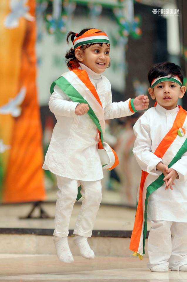 Presidium Indirapuram, PATRIOTIC PRESIDIANS CELEBRATE 69TH REPUBLIC DAY WITH ZEST