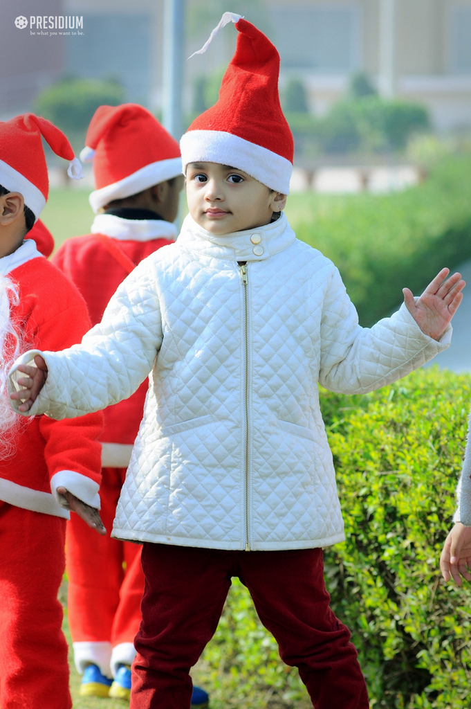 Presidium Rajnagar, SPECIAL ASSEMBLY ON CHRISTMAS SPREADS AURA OF PLEASANT HARMONY